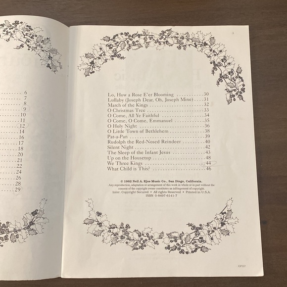 Christmas Around the Piano by Eugénie R. Rocherolle, 1982 Sheet Music - Picture 4 of 9